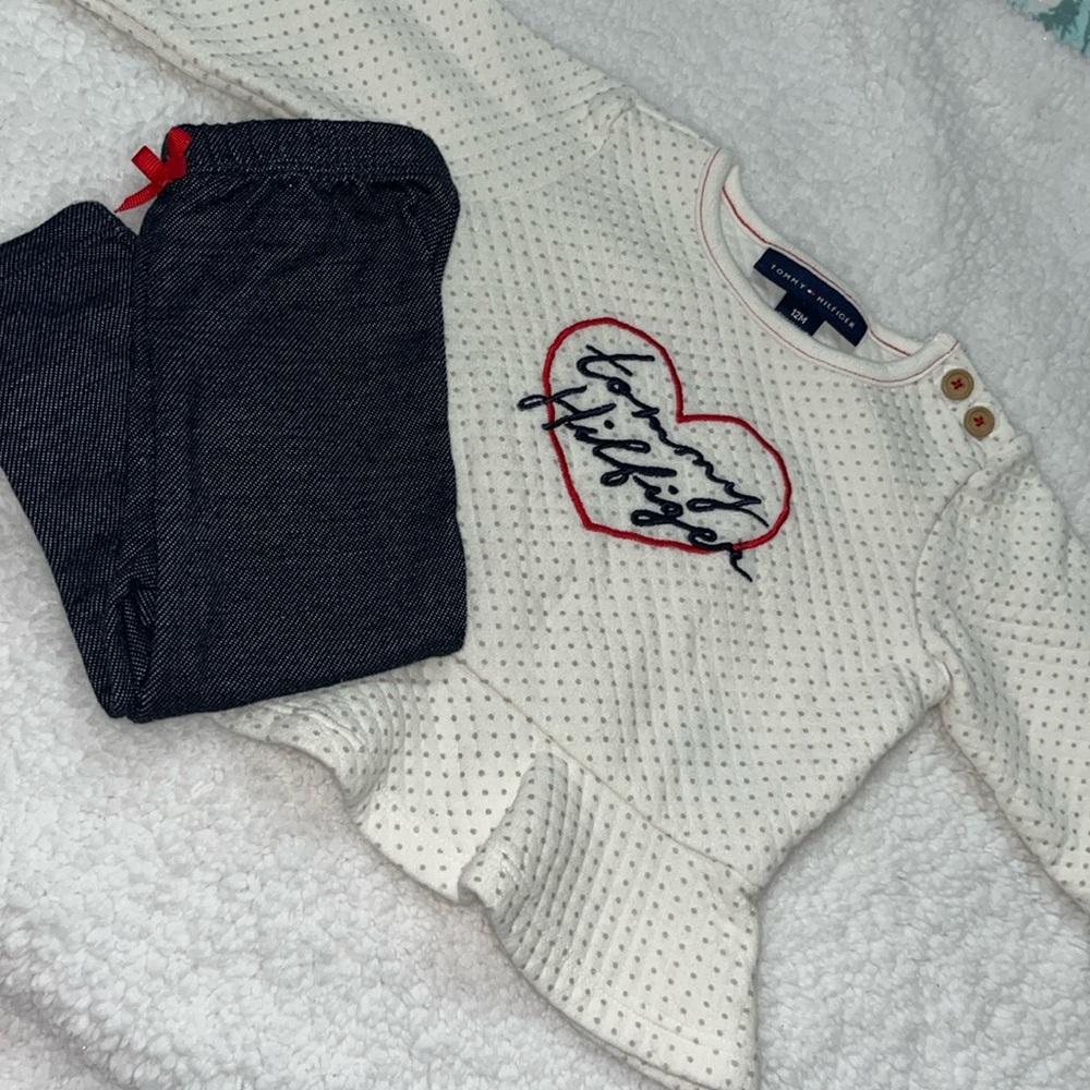 Tommy Hilfiger Baby Top & Bottom Set